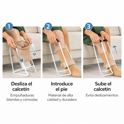 Ayuda para Ponerse los Calcetines sin Agacharse | VidaMasFacil