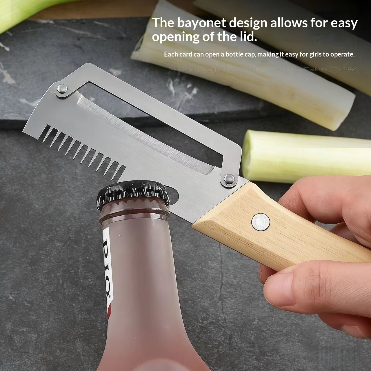 Stainless Steel Onion Shredder & Vegetable Cutter